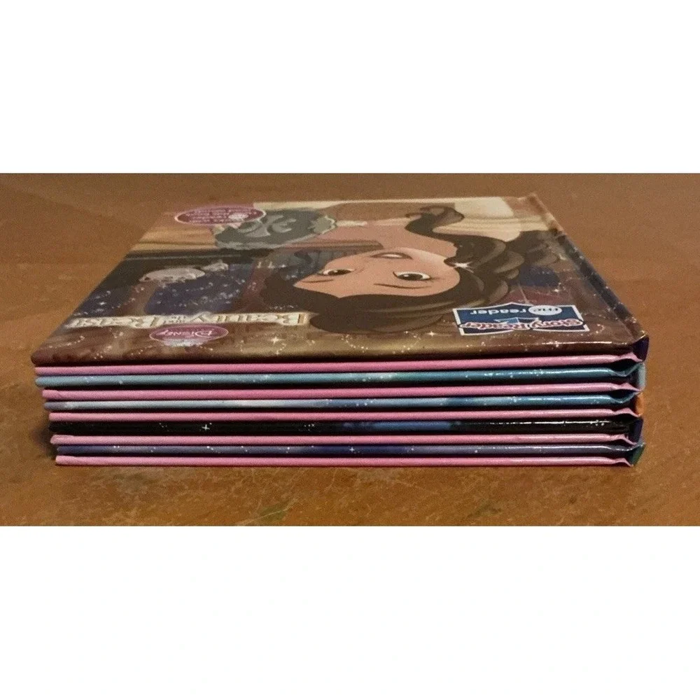 Lot 5 Story Reader Me Reader Disney Princess Aladdin Little Mermaid‎ And 3 More